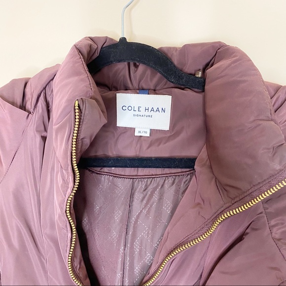 {Cole Haan} Taffeta down coat - Picture 2 of 8